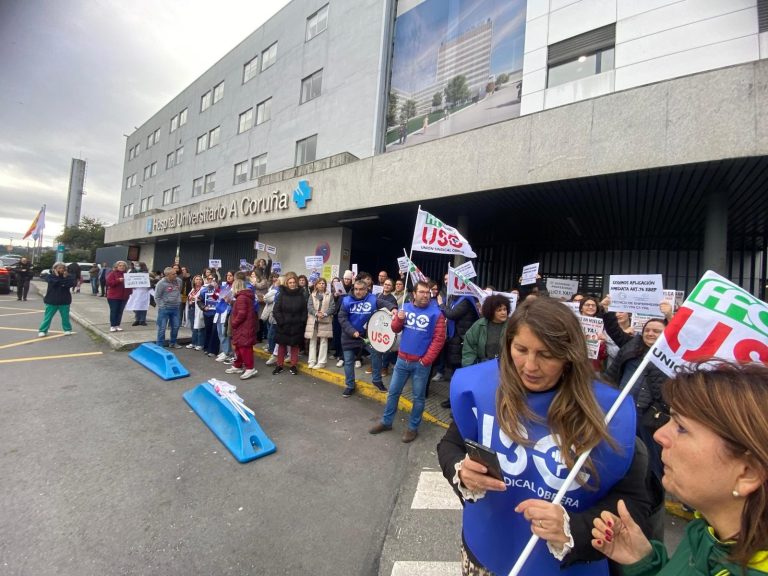 Fac-USO convoca una manifestación este jueves en Santiago para que se incluya a los TCAE en el subgrupo C1