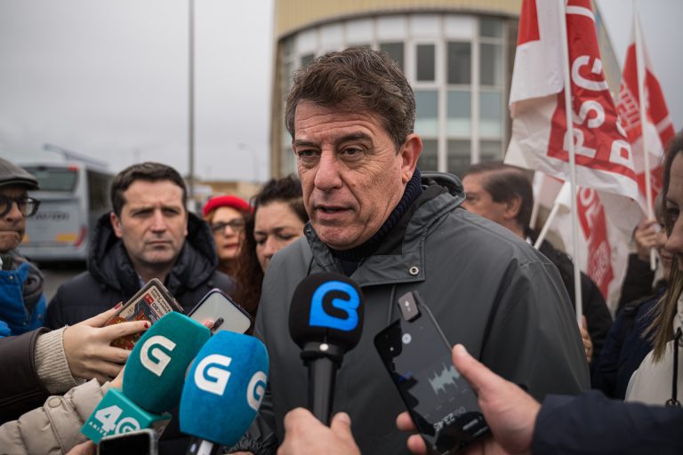 Besteiro cree que los datos «no avalan» el balance de legislatura de Rueda y ve Altri ejemplo de una «Galicia sin rumbo»