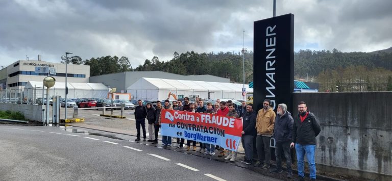 Decenas de empleados de Alten que trabajan en BorgWarner vuelven a movilizarse en protesta por los despidos