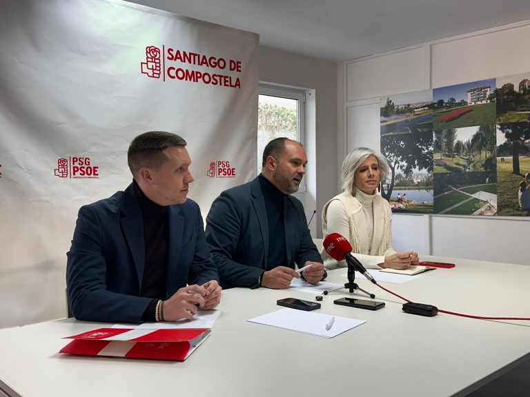 El PSOE, «optimista» con las municipales en Santiago, tras dar por «totalmente superado» su conflicto interno