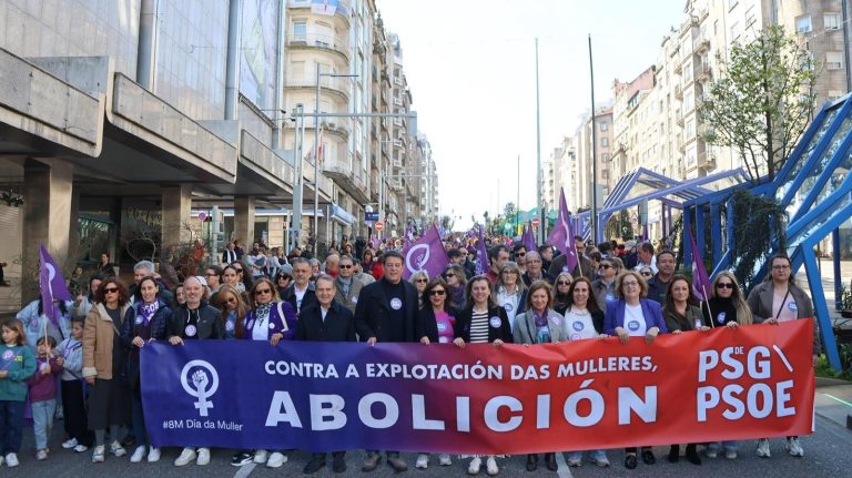 8M.- Besteiro carga contra los «bulos» de la derecha sobre el feminismo y reivindica el movimiento: «Es la solución»