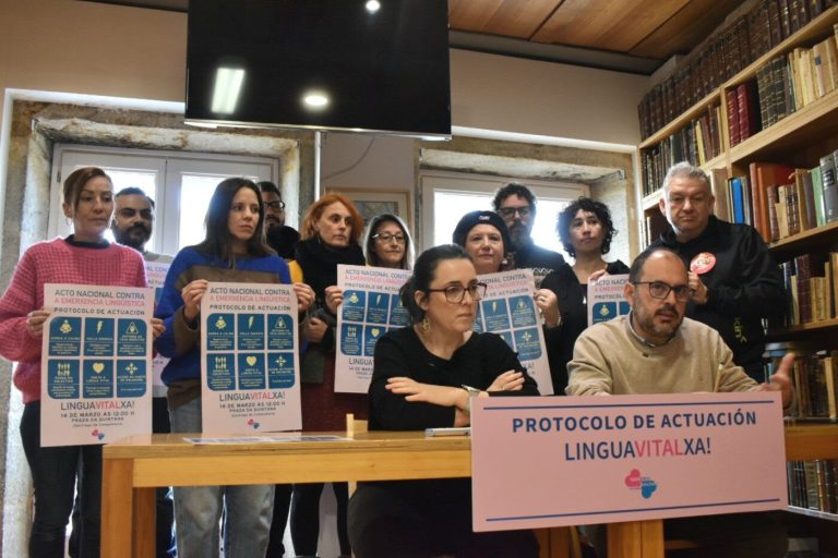 Entidades sociales presentan este sábado en Santiago un protocolo con medidas para «revertir la emergencia lingüística»