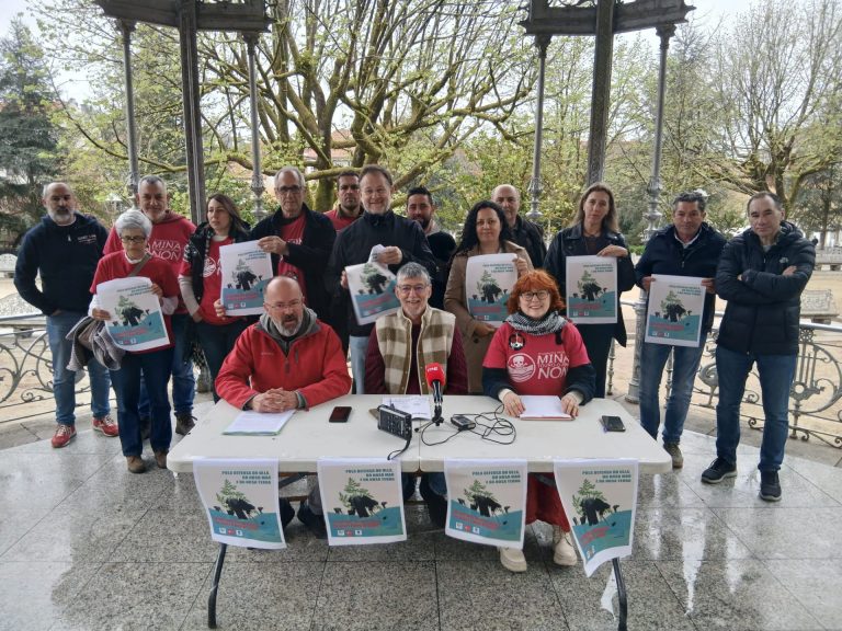 Inician una campaña de recogida de firmas para exigir a Rueda el archivo «definitivo» de Altri y la mina de Touro