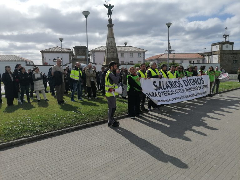 El personal civil de Defensa mantiene las movilizaciones y denuncia «discriminación salarial» respecto a los militares