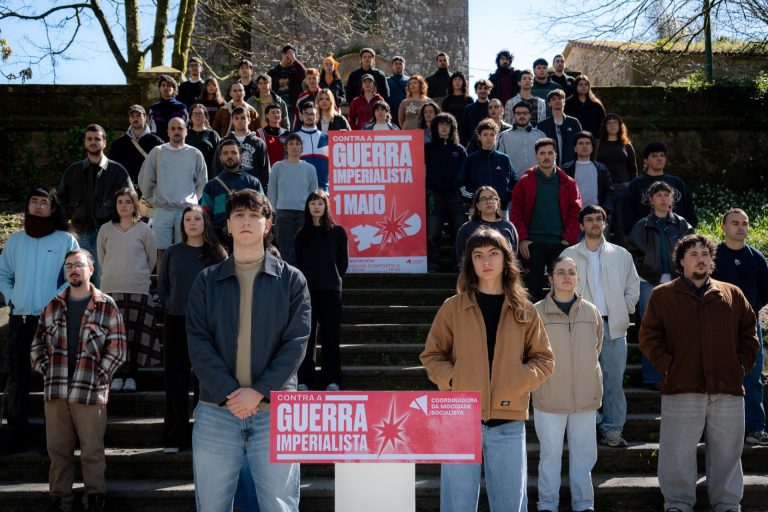 Coordinadora da Mocidade Socialista convoca una manifestación el 1 de mayo en Santiago «contra la guerra imperialista»