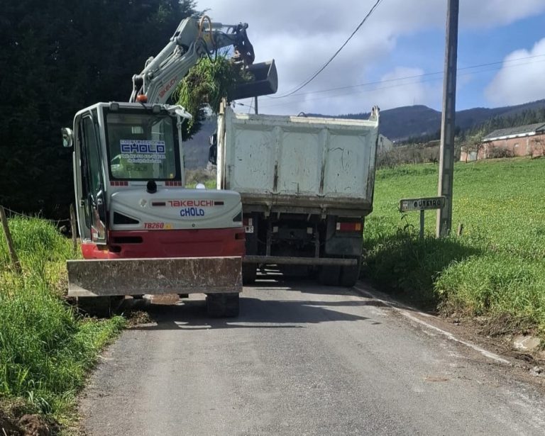 Iniciadas las obras de la LU-P-6102 en el tramo de A Pontenova a Trabada (Lugo)