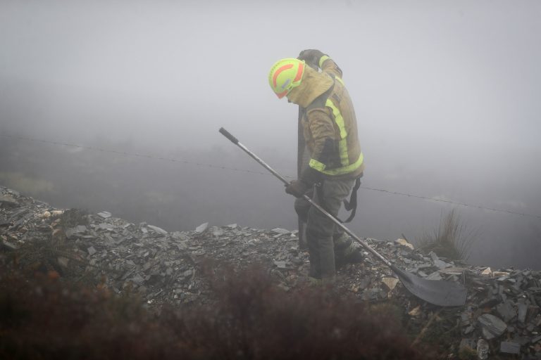 Rural.- Extinguido el incendio de Ourol (Lugo), que calcinó 32,83 hectáreas