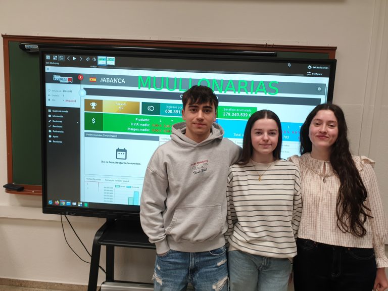 Casi 40 estudiantes gallegos competirán en Madrid por el título de ‘Mejor empresario virtual del país’