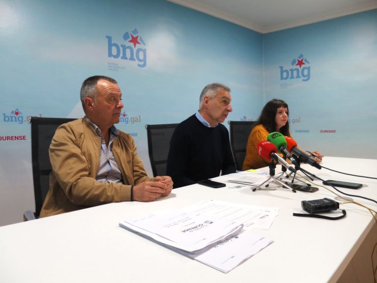El BNG de Ourense afea «pufos» del Ayuntamiento y exige respuesta por «impagos» a trabajadores del servicio de grúa