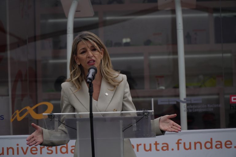 Yolanda Díaz, sobre el acto de Rufián y Montero: «Lo que sirva para movilizar al electorado progresista bienvenido sea»