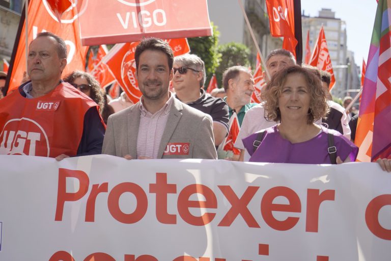 UGT y CC.OO. avisan a Rueda de que «en tres meses no se llega ni a la mitad del camino» en el plan sobre bajas laborales