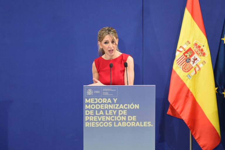 El Gobierno aprueba la reforma de la Ley de Riesgos Laborales para que «nadie enferme ni muera en el trabajo»