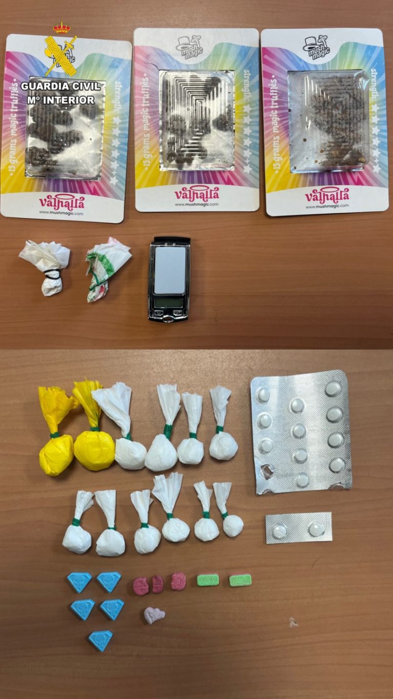 Sucesos.- Sorprendidos en Asturias dos conductores, uno de ellos gallego, con droga escondida entre sus pertenencias