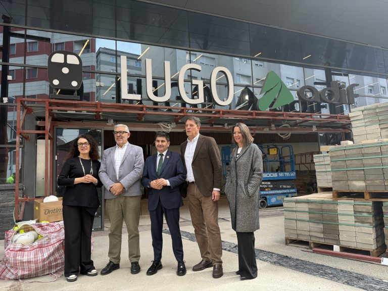 Las obras de la estación intermodal de Lugo entran en la recta final y se prevé que concluyan en junio