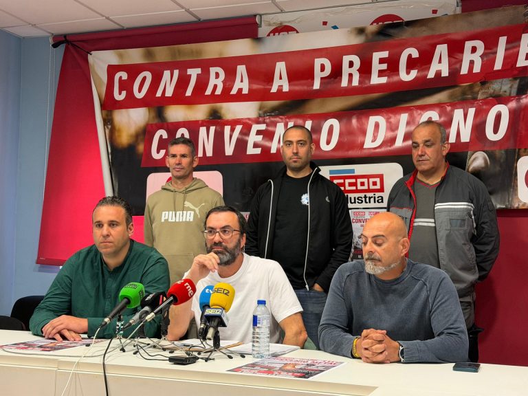 Sindicatos del metal de Pontevedra planean otras 3 jornadas de huelga los días 19, 20 y 21: «Pedimos condiciones dignas»