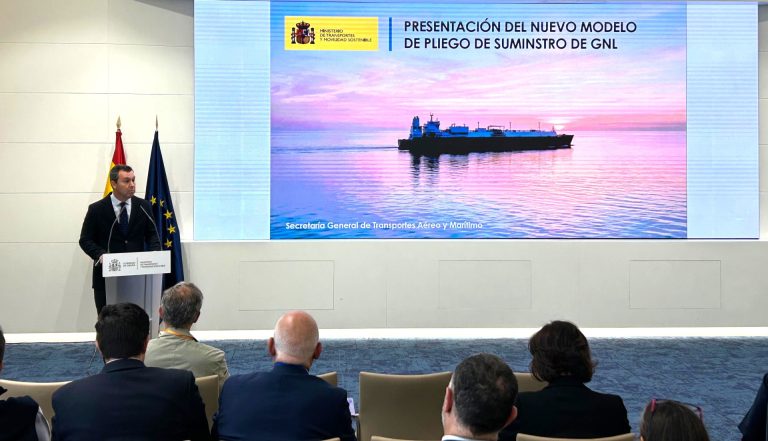 Transportes impulsa un marco común para el servicio de suministro de gas natural licuado (GNL) en los puertos