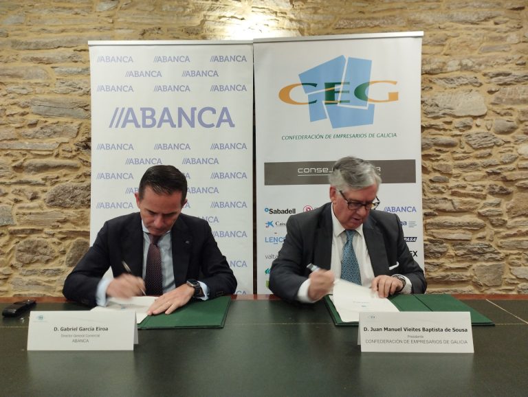 Digital.- Abanca y CEG lanzan una inyección de crédito de hasta 725 millones para transición energética y tecnológica