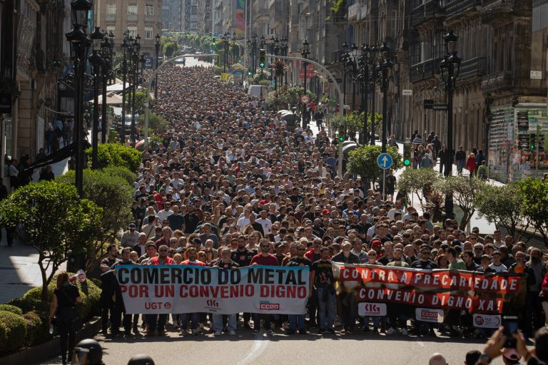 La patronal del metal sitúa en un 55% el seguimiento de la huelga y lamenta la actuación de piquetes