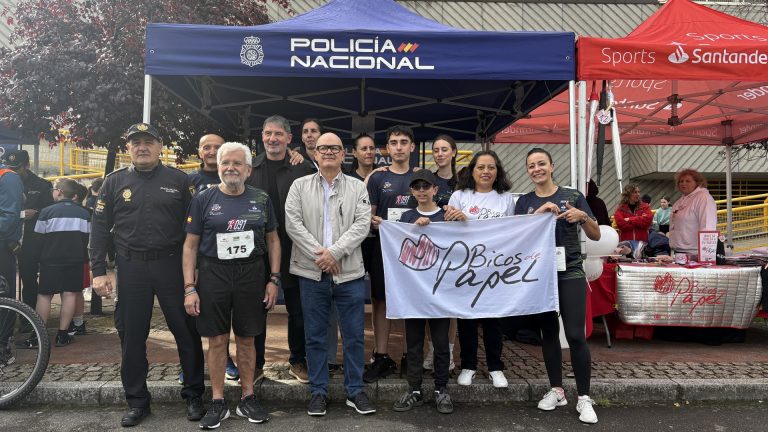 Más de mil personas participan en la III Edición de la Carrera Solidaria 091 en Ourense organizada por Policía Nacional