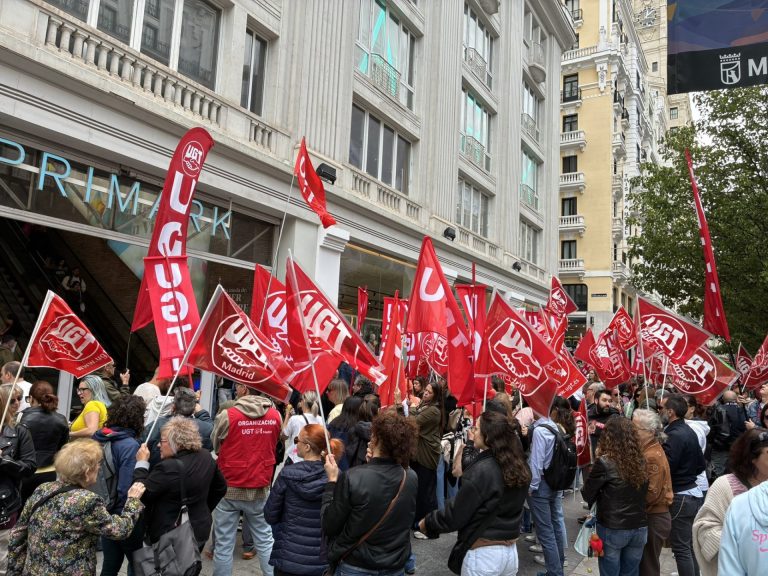 Trabajadores de Inditex, Primark y H&M vuelven a mostrar su rechazo al convenio nacional del comercio textil