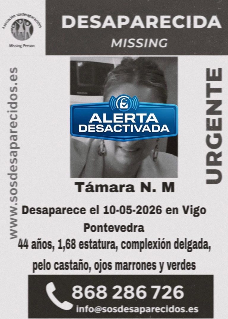Aparece «desorientada pero bien» la mujer desaparecida en Vigo este domingo