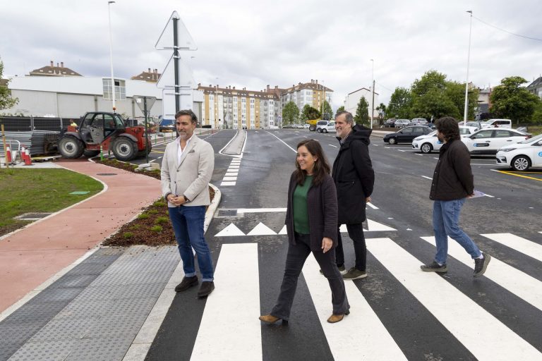 Abre la nueva conexión entre las avenidas de Arteixo y A Sardiñeira, en A Coruña
