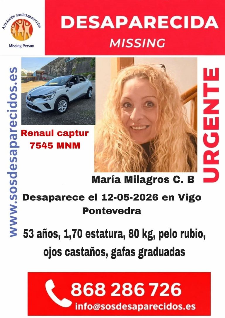 Buscan a una mujer de 53 años desaparecida en Vigo el pasado martes