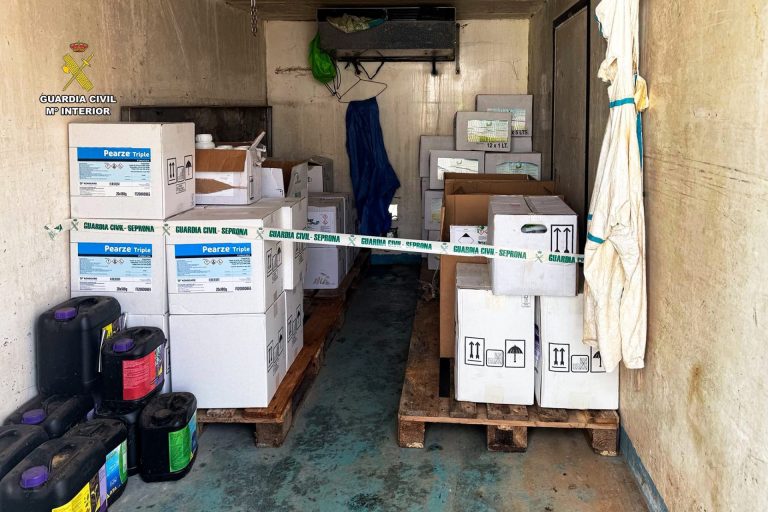 Rural.- Inmovilizados más de 1.500 kilos de productos fitosanitarios en un almacén clandestino de Zas (A Coruña)
