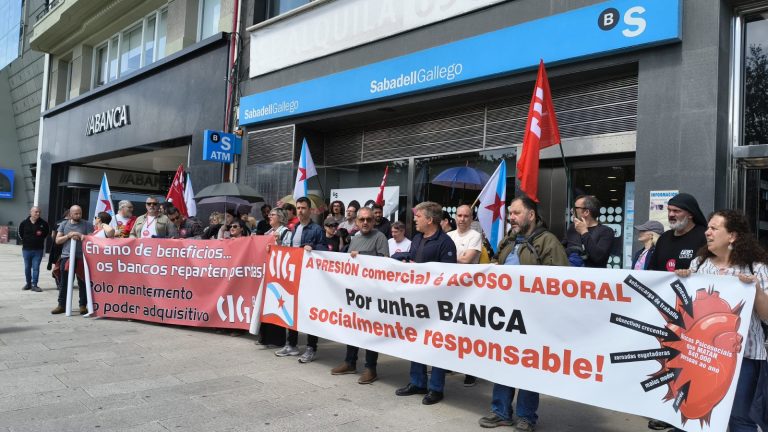 La CIG inicia una campaña para reclamar una banca «socialmente responsable» y «contra la presión comercial»