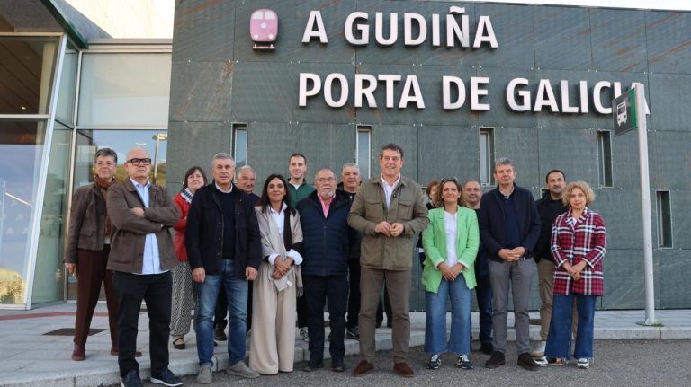 Besteiro estrena el horario Alvia Lugo-Madrid y pide a la Xunta conectar A Gudiña con el resto de Galicia por carretera