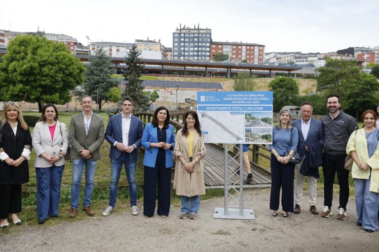 La Xunta avanza la licitación este lunes de las obras de urbanización de la rúa Serra de Meira en Lugo