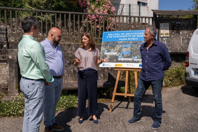 La Xunta destina más de cinco millones de euros a ayudas para mejorar redes de abastecimiento y saneamiento municipales