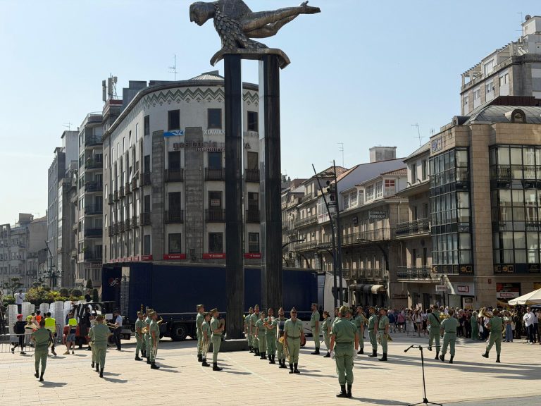 Militares denuncian en Vigo su «triste realidad» y piden mejoras salariales y reconocimiento académico