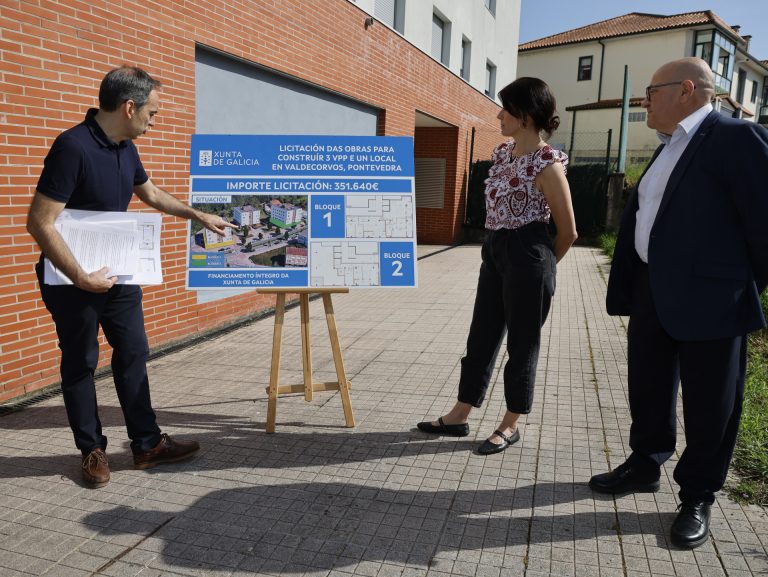 La Xunta impulsa en Valdecorvos tres nuevas viviendas públicas a partir de locales en desuso