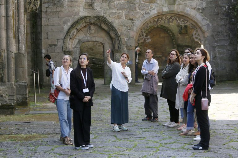 Las ruinas de Santo Domingo, en Pontevedra, reanudan sus visitas guiadas el martes