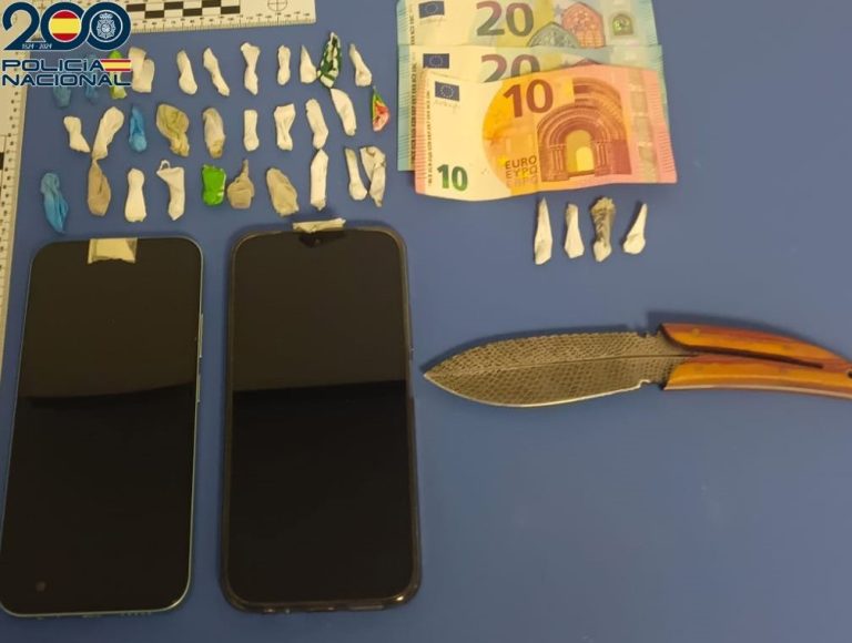 Sucesos.- Detenido un hombre en Pontevedra por vender drogas en las inmediaciones de un centro escolar