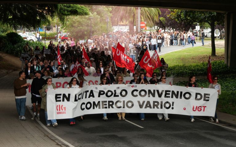 Trabajadoras del comercio secundan una nueva jornada de huelga y protestas contra el convenio estatal