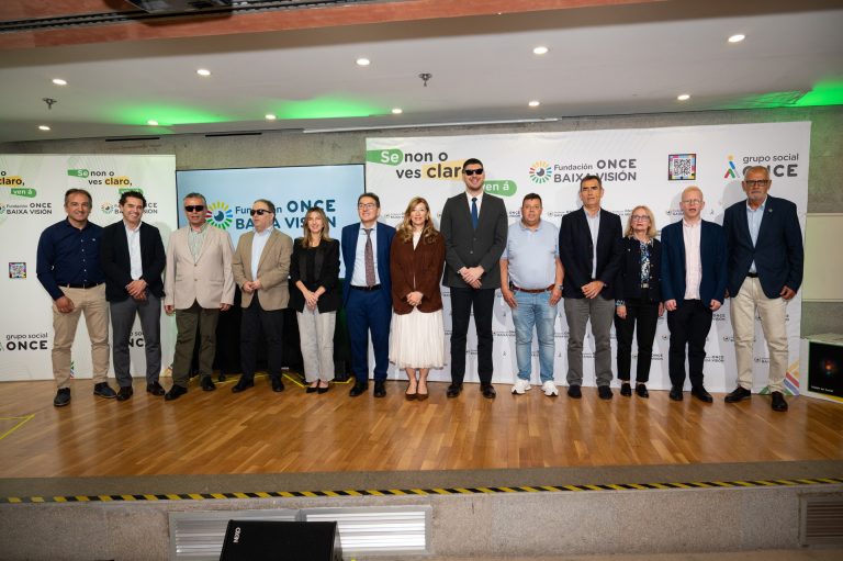 La ONCE promueve la Fundación Baja Visión, de la que podrán beneficiarse 22.000 personas en Galicia