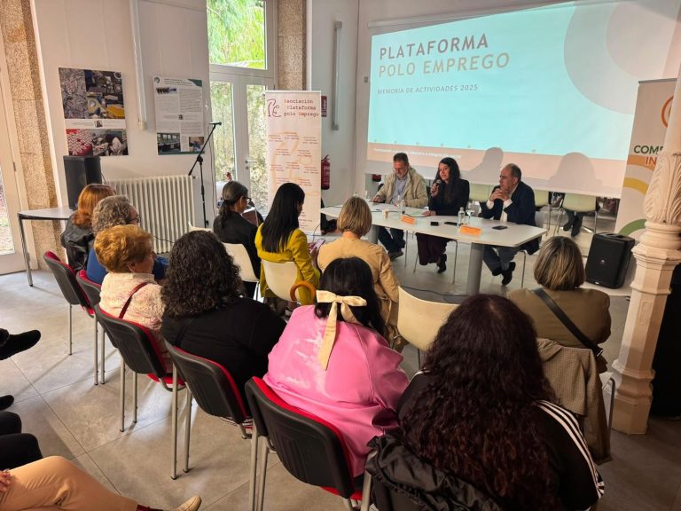 La Plataforma polo Emprego facilitó más de 350 inserciones laborales en 2025 en Santiago y su entorno
