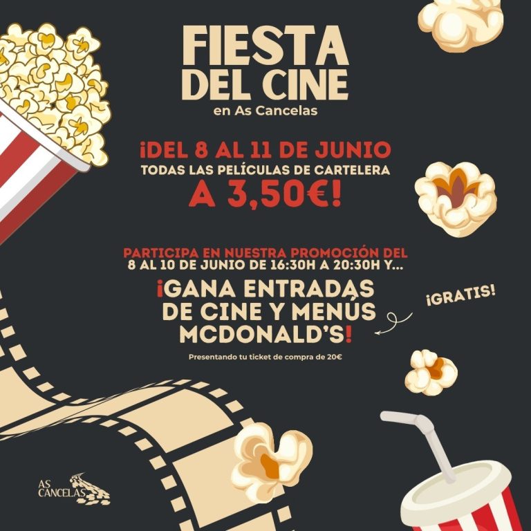 La Fiesta del Cine se celebra entre este lunes y jueves en 17 cines de Galicia, con entradas a 3,5 euros