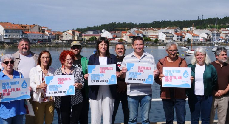Pontón llama a la ciudadanía a movilizarse este domingo en A Illa de Arousa contra Altri y la mina de Touro-O Pino
