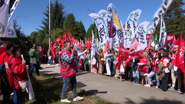 Empleados públicos exigen a la Xunta «una negociación colectiva real» y que Galicia «no quede al margen» de mejoras