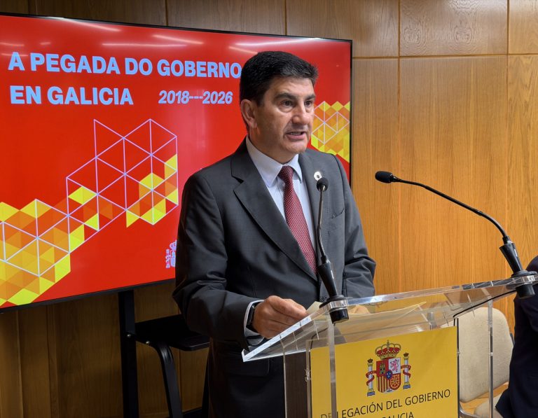 El delegado del Gobierno reivindica la «huella» de la inversión estatal en Galicia