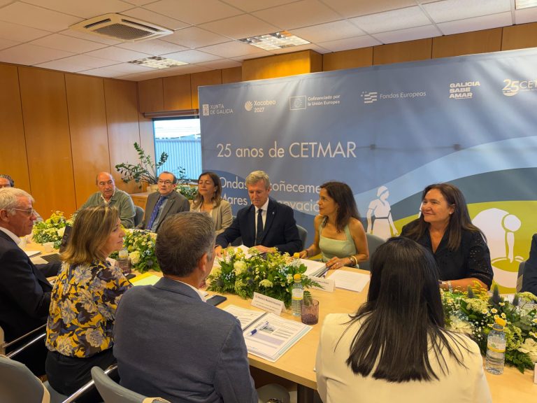 Rueda destaca el trabajo «de vanguardia» del Cetmar en su estrategia de economía azul y cooperación internacional