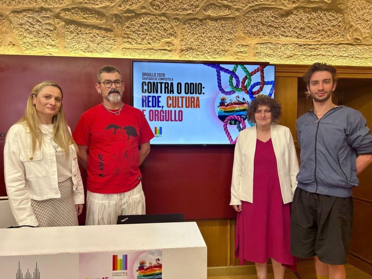 El Ayuntamiento de Santiago lanza la campaña del Orgullo, centrada en «la respuesta al incremento de la LGTBIfobia»