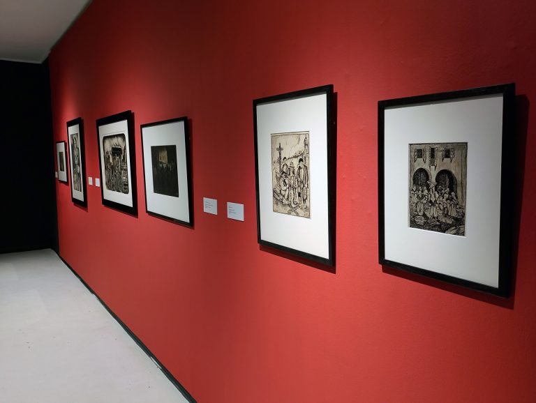 La Fundación Laxeiro expone en Vigo un grupo de dibujos inéditos del artista en su juventud