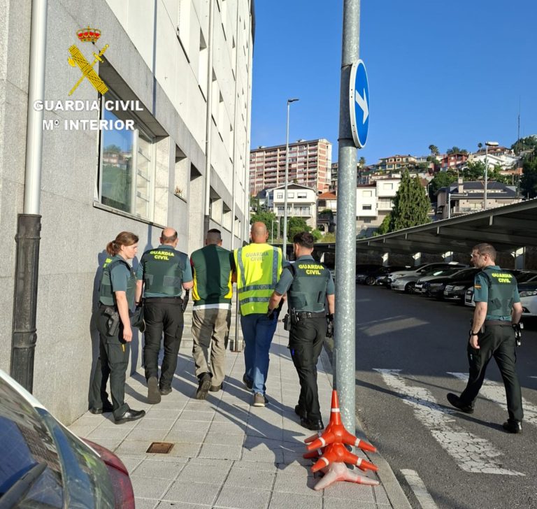 Decretado ingreso en prisión provisional para el hombre que agredió a su expareja y escapó con su bebé en Ponte Caldelas
