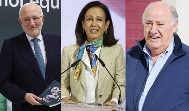 Roig (Mercadona), Botín (Santander) y Amancio Ortega (Inditex), los empresarios más valorados, según Merco