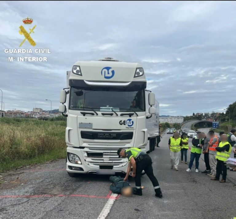 Reconstruyen el atropello mortal del polígono de O Vao, en Pontevedra, para esclarecer el supuesto homicidio