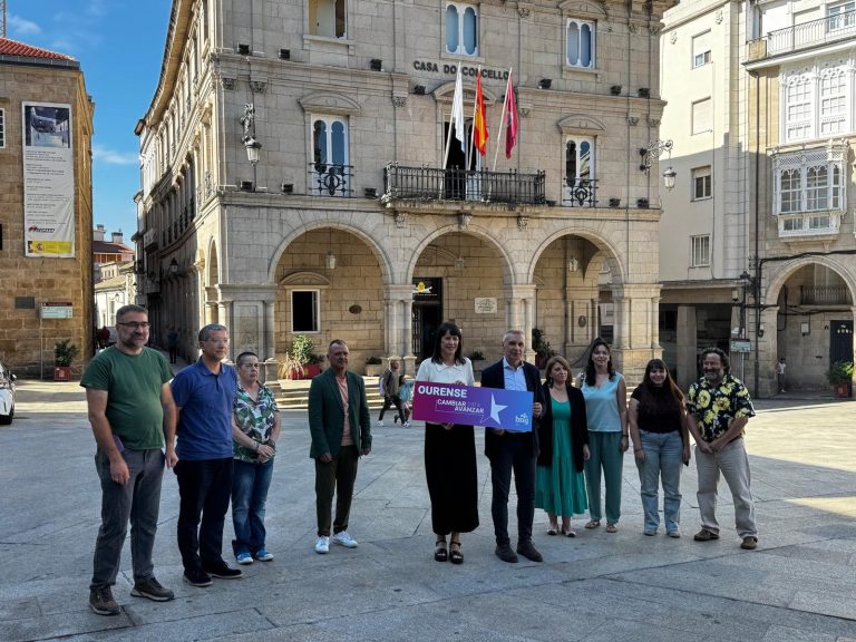 Ana Pontón destaca a Seara como un candidato «con seriedad y rigor»: «Representa la alternativa que Ourense necesita»